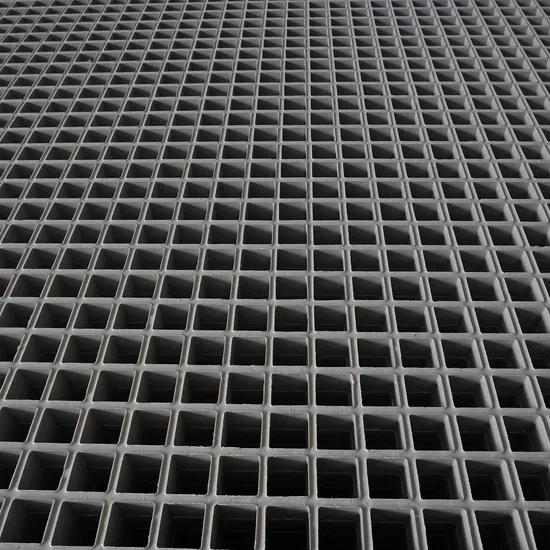 Large area FRP grating flooring installation